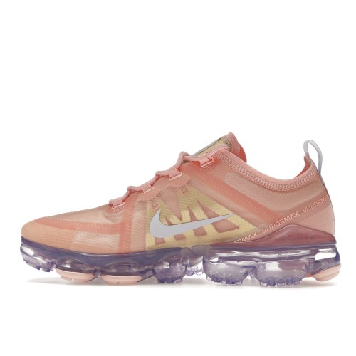 Кроссы Nike Air VaporMax 2019 Bleached Coral (W) - женская сетка размеров