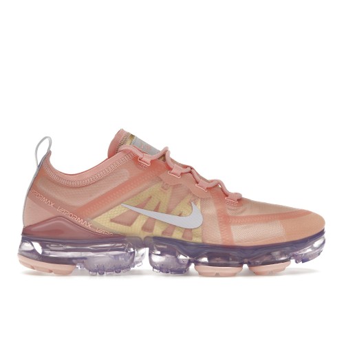 Кроссы Nike Air VaporMax 2019 Bleached Coral (W) - женская сетка размеров