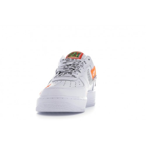 Кроссы Nike Air Force 1 Low Just Do It Pack White/Black - мужская сетка размеров