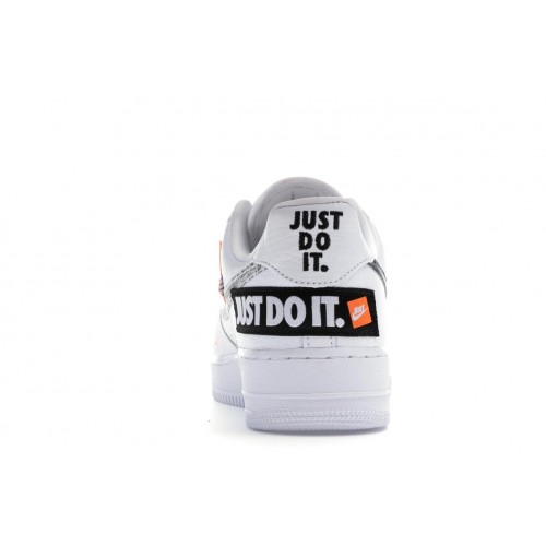 Кроссы Nike Air Force 1 Low Just Do It Pack White/Black - мужская сетка размеров