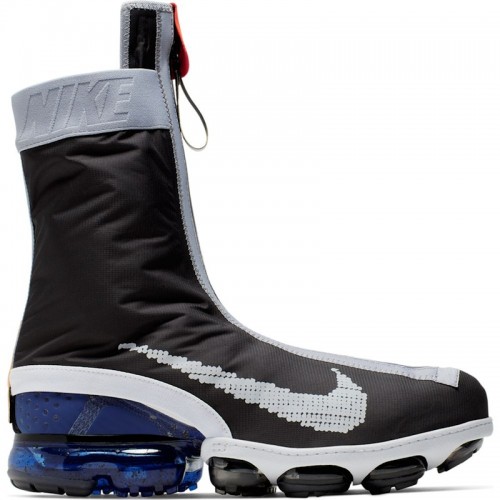 Nike Air VaporMax Flyknit Gator ISPA Black - мужская сетка размеров