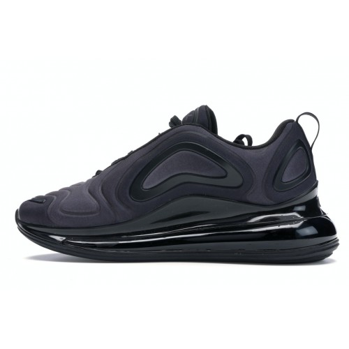 Кроссы Nike Air Max 720 Black Anthracite (W) - женская сетка размеров