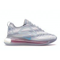 Женские кроссовки Nike Air Max 720 Wolf Grey Red Orbit Teal Nebula (W)