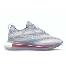 Женские кроссовки Nike Air Max 720 Wolf Grey Red Orbit Teal Nebula (W)