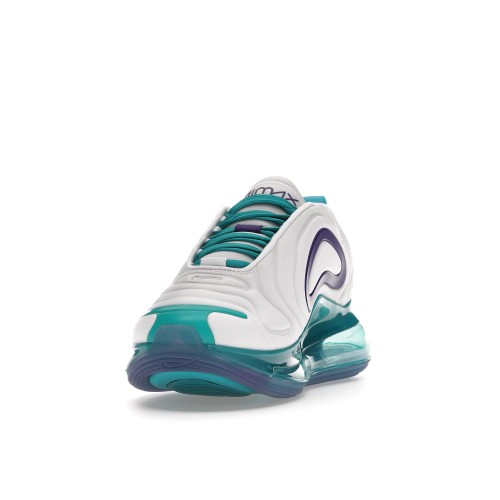 Кроссы Nike Air Max 720 White Spirit Teal Court Purple (W) - женская сетка размеров