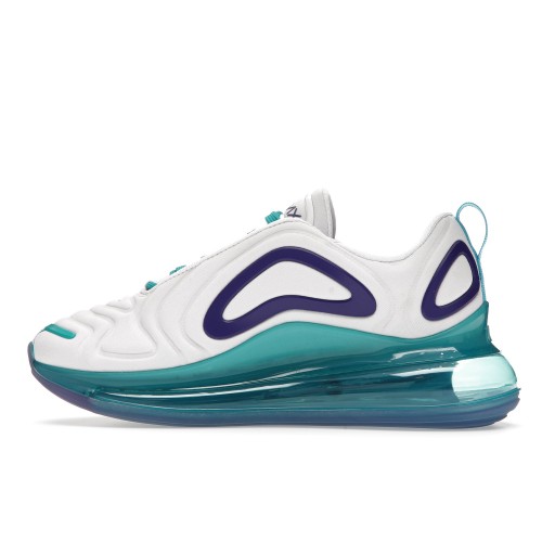 Кроссы Nike Air Max 720 White Spirit Teal Court Purple (W) - женская сетка размеров