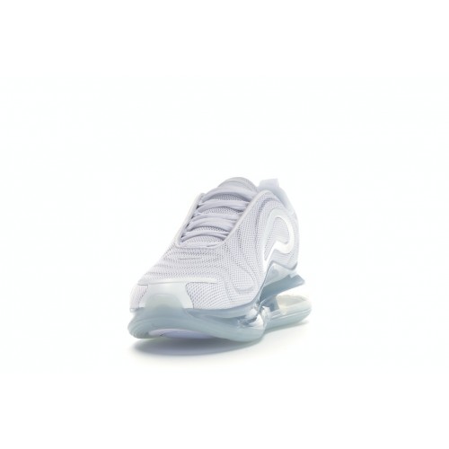 Кроссы Nike Air Max 720 White Platinum (W) - женская сетка размеров