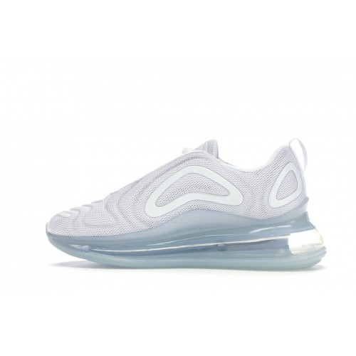 Кроссы Nike Air Max 720 White Platinum (W) - женская сетка размеров