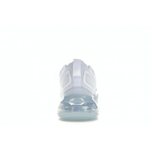 Кроссы Nike Air Max 720 White Platinum (W) - женская сетка размеров