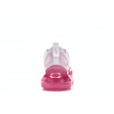 Женские Nike Air Max 720 White Pink Rise Laser Fuchsia (W)