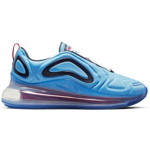 Nike Wmns Air Max 720 University Blue - женская сетка размеров