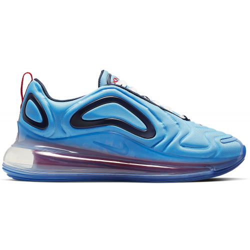 Кроссы Nike Air Max 720 University Blue Blue Void (W) - женская сетка размеров