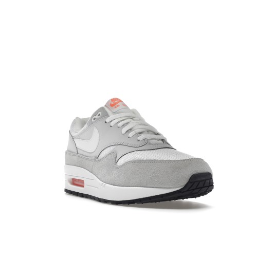 Кроссы Nike Air Max 1 Pure Platinum Orange - мужская сетка размеров