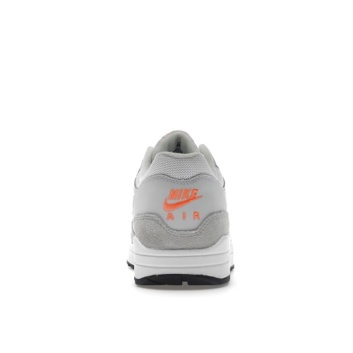 Кроссы Nike Air Max 1 Pure Platinum Orange - мужская сетка размеров