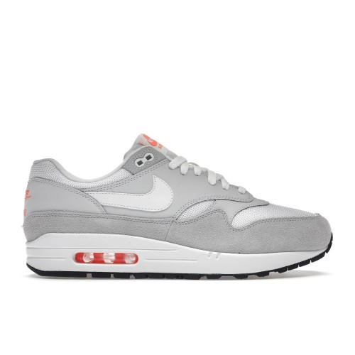 Кроссы Nike Air Max 1 Pure Platinum Orange - мужская сетка размеров