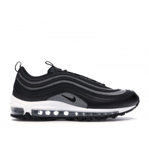 Nike Wmns Air Max 97 SE Black Dark Grey - женская сетка размеров