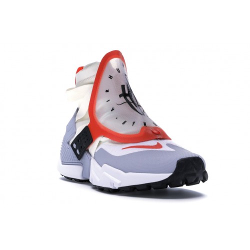 Кроссы Nike Air Huarache Gripp Sail Team Orange - мужская сетка размеров