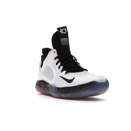 Кроссы Nike KD Trey 5 VII White Bright Crimson Black - мужская сетка размеров
