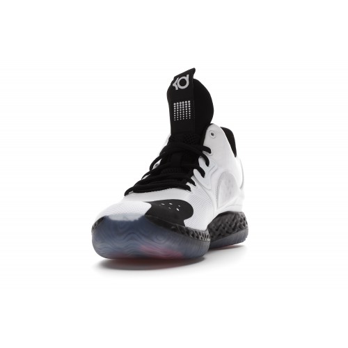 Кроссы Nike KD Trey 5 VII White Bright Crimson Black - мужская сетка размеров