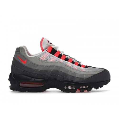 Кроссы Nike Air Max 95 OG Solar Red (2018) - мужская сетка размеров