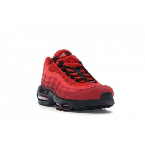 Кроссы Nike Air Max 95 OG Habanero Red - мужская сетка размеров