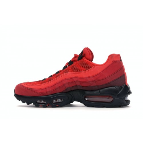 Кроссы Nike Air Max 95 OG Habanero Red - мужская сетка размеров