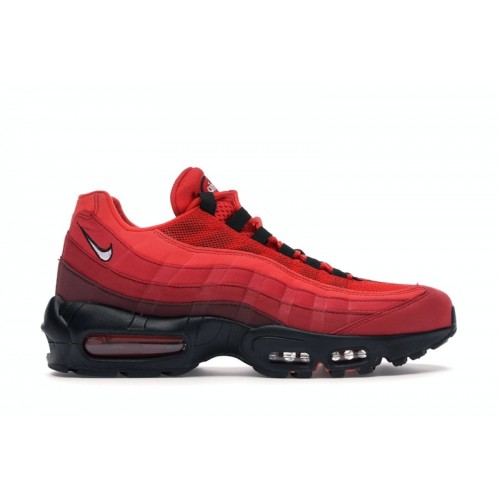 Кроссы Nike Air Max 95 OG Habanero Red - мужская сетка размеров