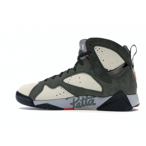 Кроссы Jordan 7 Retro Patta Icicle - мужская сетка размеров