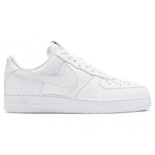 Кроссы Nike Air Force 1 Low Premium Oversized Swoosh White - мужская сетка размеров