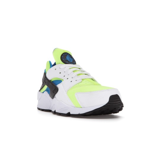 Кроссы Nike Air Huarache Run Scream Green Remix - мужская сетка размеров