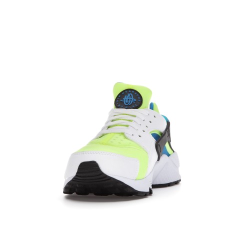 Кроссы Nike Air Huarache Run Scream Green Remix - мужская сетка размеров