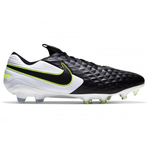 Nike Tiempo Legend 8 Elite FG Black Volt - мужская сетка размеров
