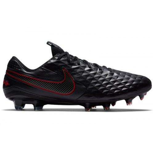 Nike Tiempo Legend 8 Elite FG Black Chile Red - мужская сетка размеров