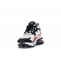 Женские Nike Air Max 270 React Black White Bleached Coral (W)