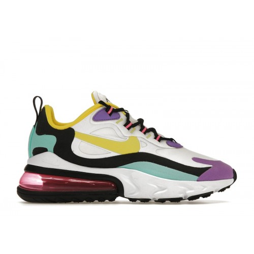 Nike Wmns Air Max 270 React Bright Violet - женская сетка размеров