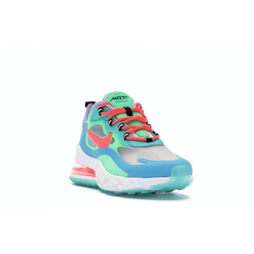 Кроссы Nike Air Max 270 React Psychedelic Movement (W) - женская сетка размеров