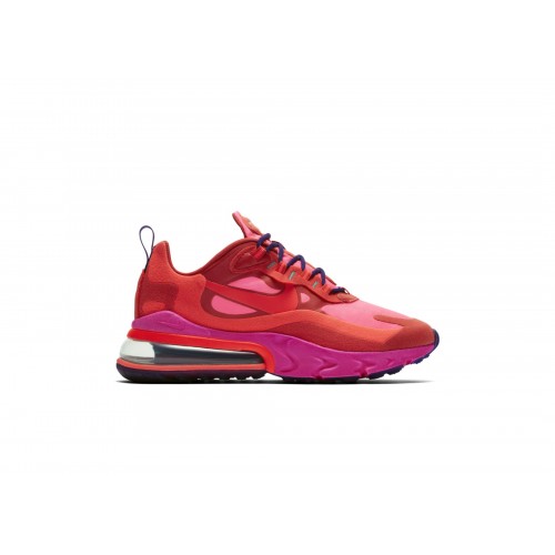 Кроссы Nike Air Max 270 React Mystic Red (W) - женская сетка размеров