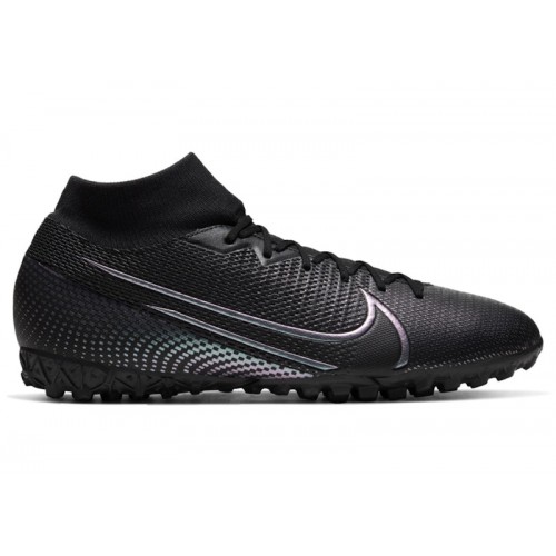 Nike Mercurial Superfly 7 TF Black - мужская сетка размеров