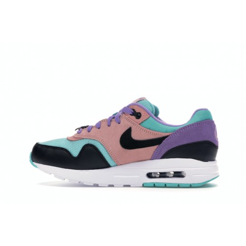 Кроссы Nike Air Max 1 Have a Nike Day (GS) - подростковая сетка размеров