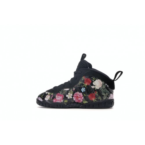 Кроссы Nike Air Foamposite One Floral (TD) - детская сетка размеров
