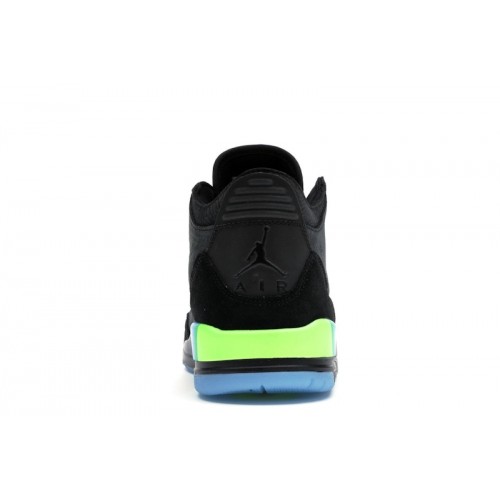 Кроссы Jordan 3 Retro Quai 54 (2018) (GS) - подростковая сетка размеров