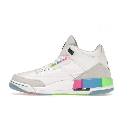 Кроссы Jordan 3 Retro Quai 54 (2018) (Friends & Family) - мужская сетка размеров