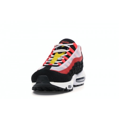 Nike Air Max 95 Bright Crimson - мужская сетка размеров