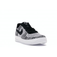 Кроссовки Nike Air Force 1 Flyknit 2 Black Pure Platinum