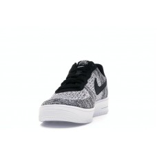 Кроссовки Nike Air Force 1 Flyknit 2 Black Pure Platinum