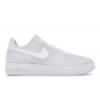 Кроссовки Nike Air Force 1 Flyknit 2 White Pure Platinum