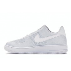 Nike Air Force 1 Flyknit 2 White Pure Platinum