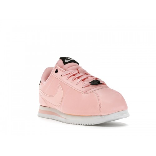 Кроссы Nike Cortez Basic Valentines Day Bleached Coral (2019) (GS) - подростковая сетка размеров