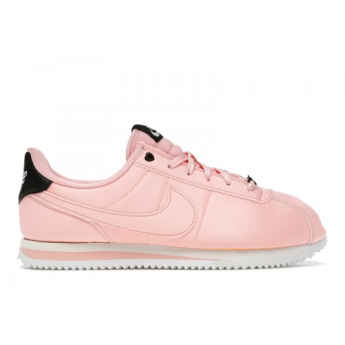 Кроссы Nike Cortez Basic Valentines Day Bleached Coral (2019) (GS) - подростковая сетка размеров