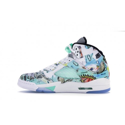 Кроссы Jordan 5 Retro Wings (GS) - подростковая сетка размеров